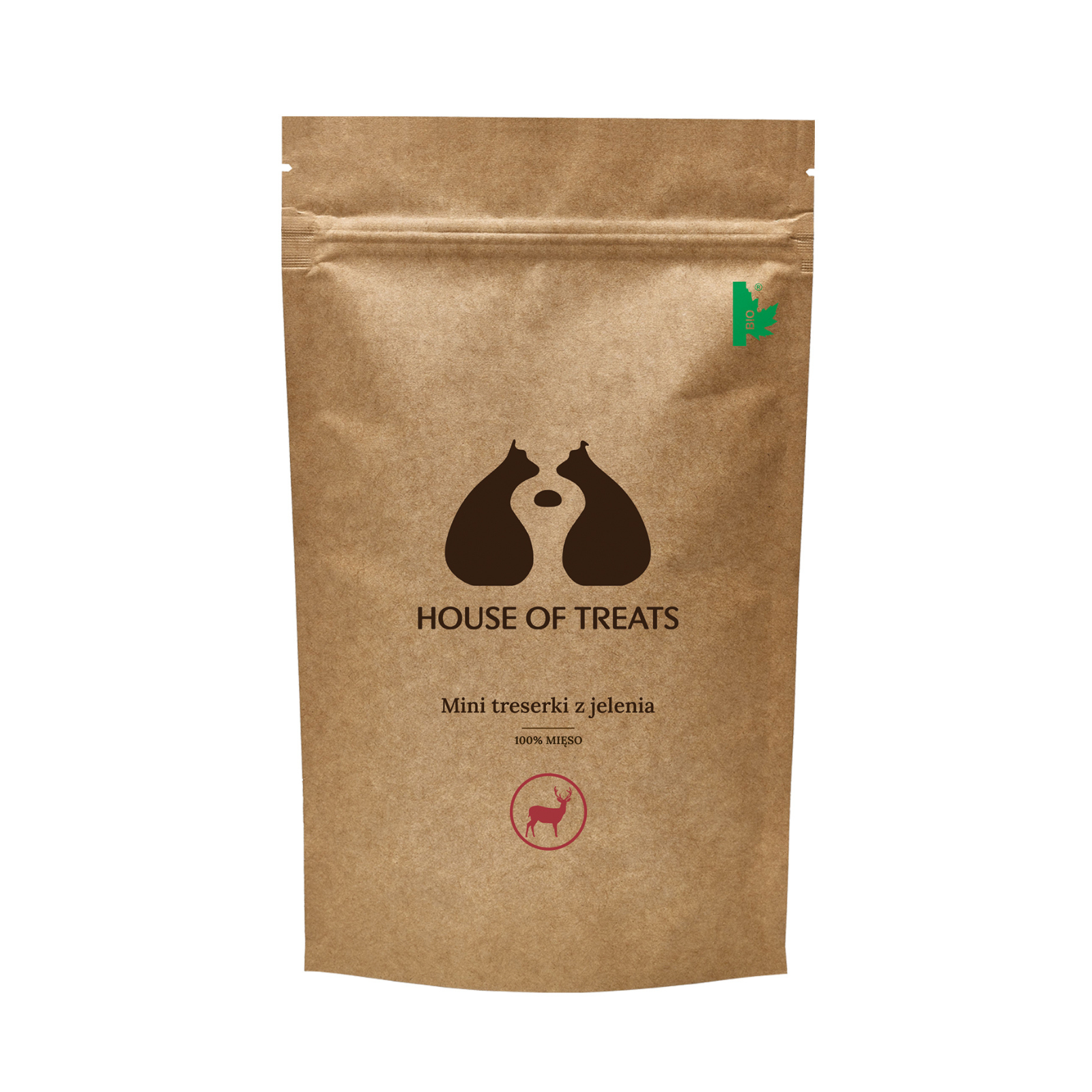 House of Treats Mini treserki z jelenia dla psów i kotów 120g