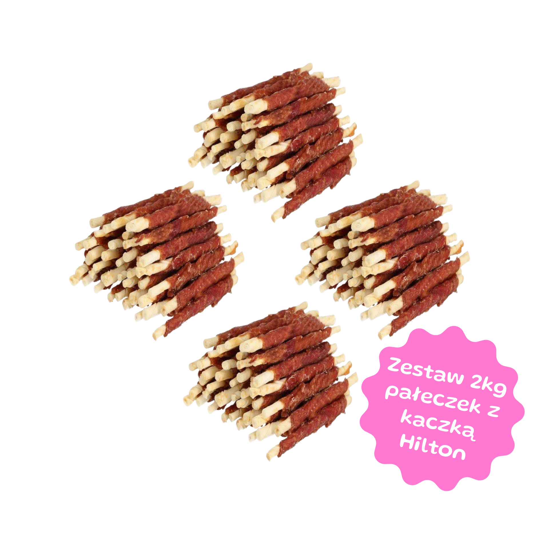 Zestaw przysmaków Hilton pałeczki owinięte kaczką 4x500g