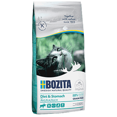 BOZITA Diet & Stomach Grain Free z łosiem 2 kg - 2 kg