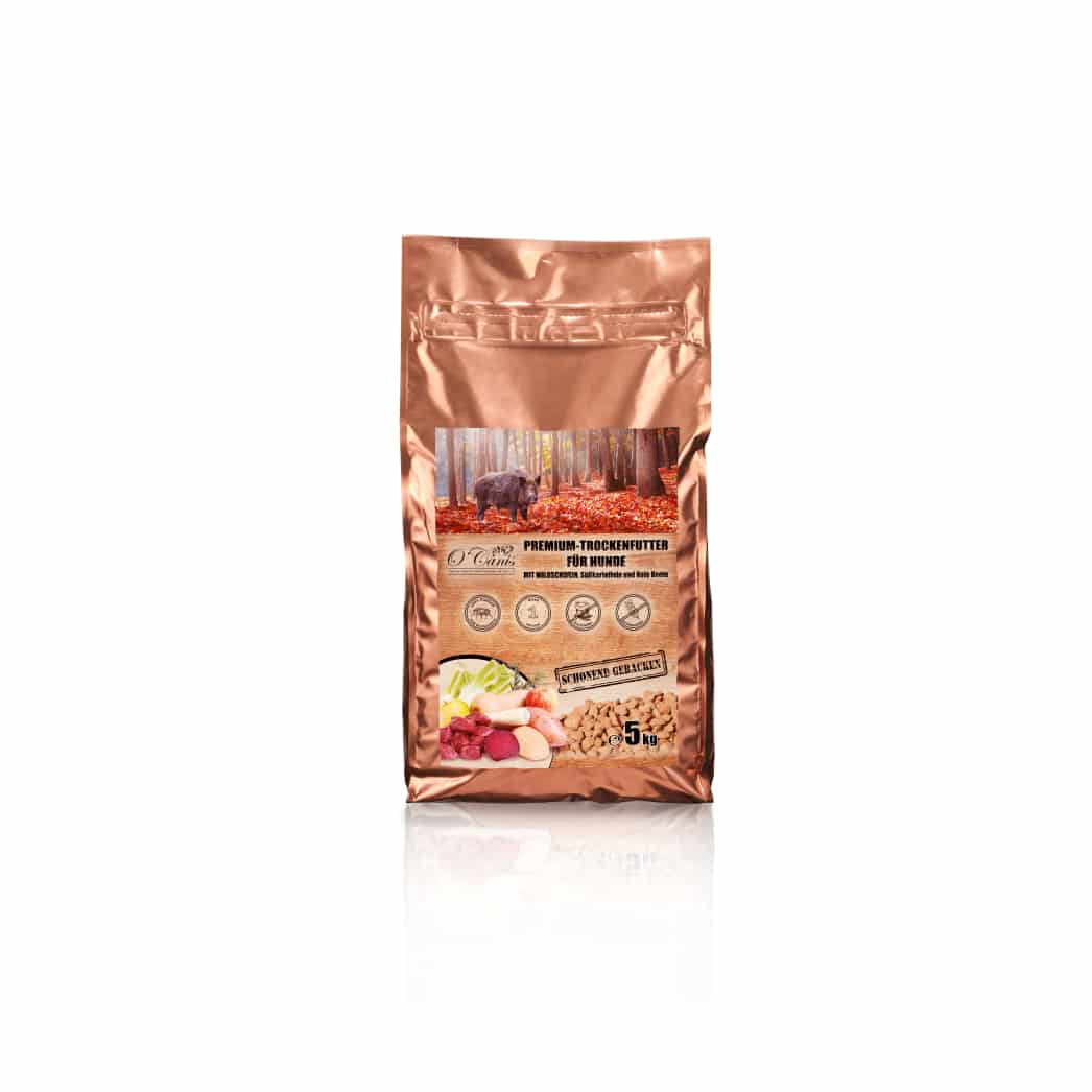 O'Canis karma pieczona z dzika, słodkiego ziemniaka i buraków 5kg