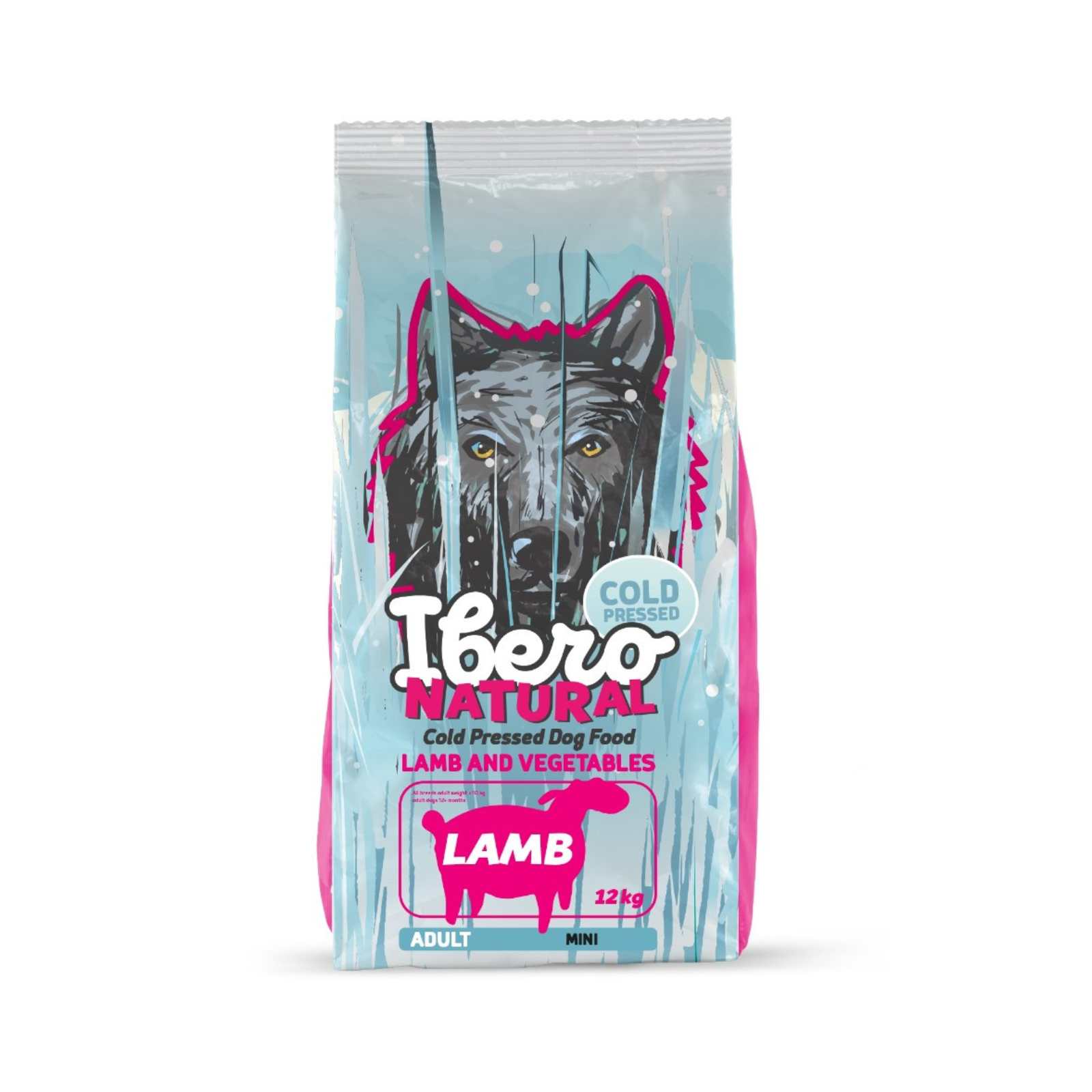 Ibero Cold Press Dog Adult Small karma tłoczona na zimno dla małych psów z jagnięciną 12kg 