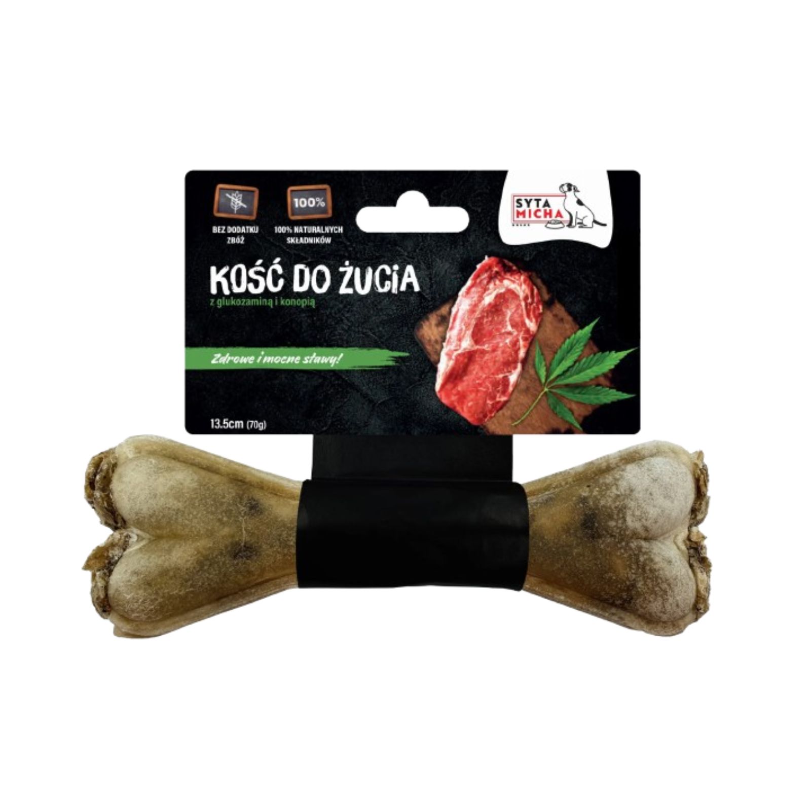 Syta Micha Kość do żucia dla psa na mocne stawy 13,5cm