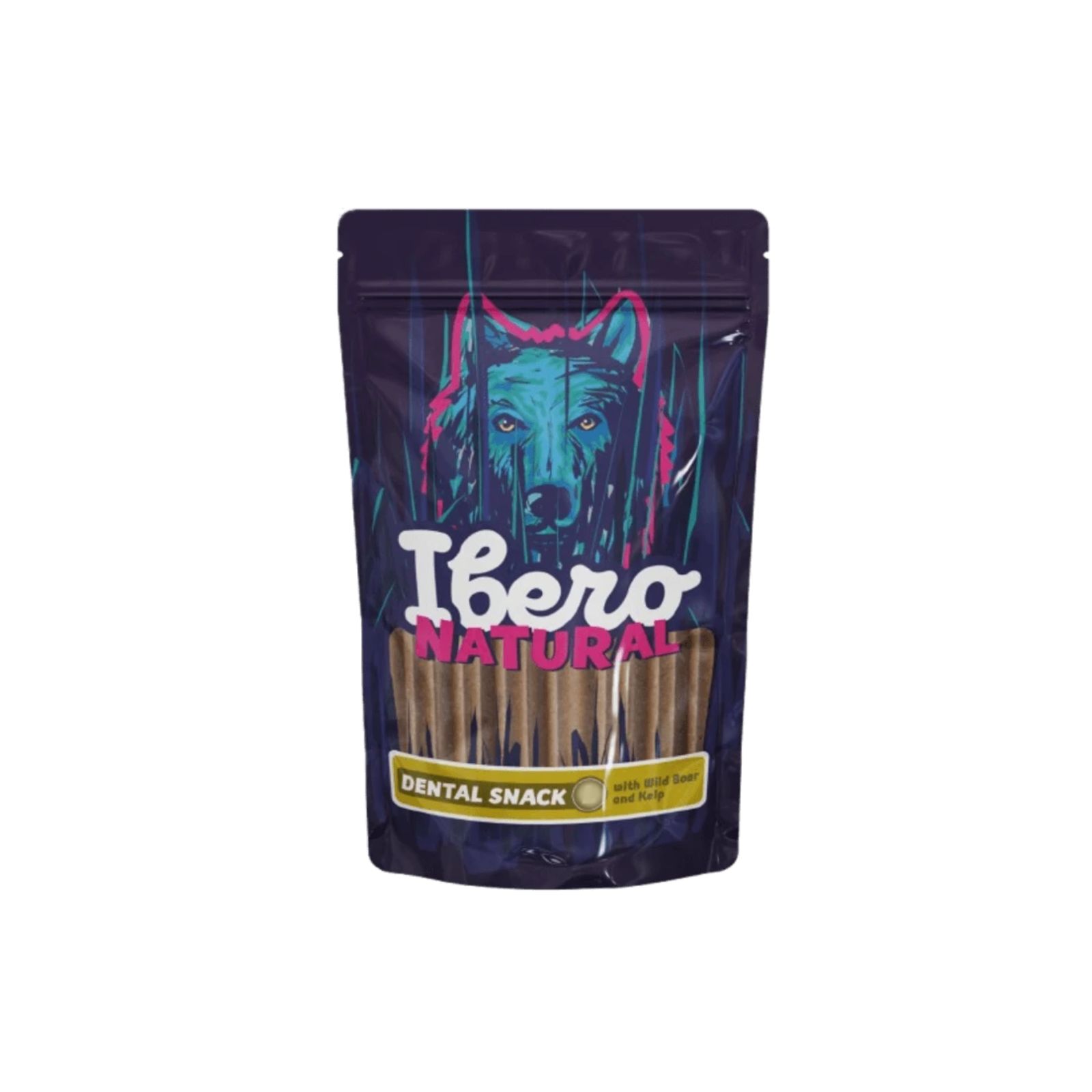 Ibero Natural Dental Snack Dziczyzna/Algi przysmak dentystyczny dla psa S/M 20szt