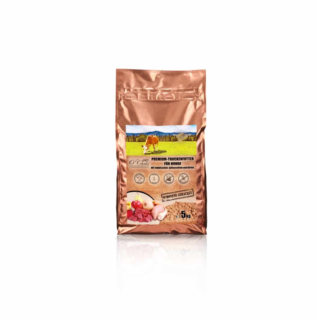 O'Canis karma pieczona z wołowiną, słodkimi ziemniakami i dynią 5kg