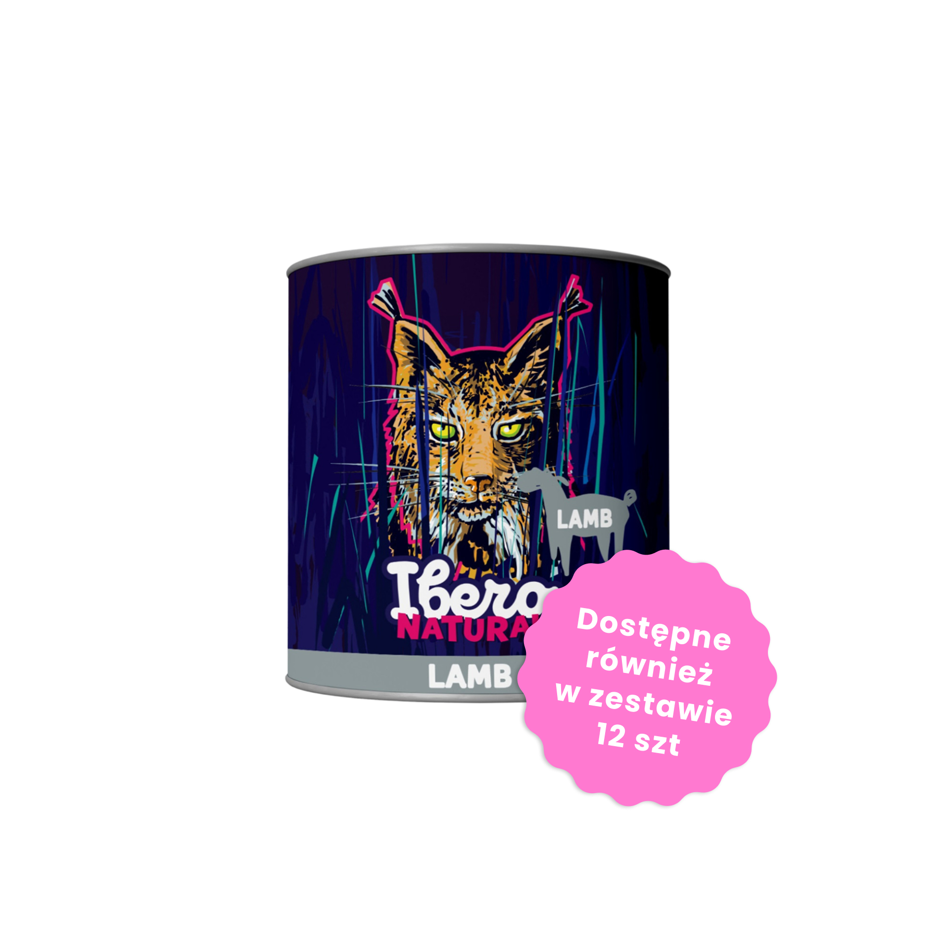 Ibero Natural Cat Konserwa jagnięca dla kota 200g