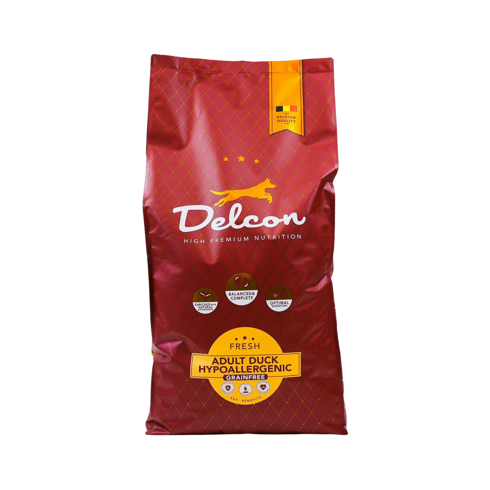 Delcon Adult Duck Hypoallergenic karma sucha dla psów z alergiami 10kg