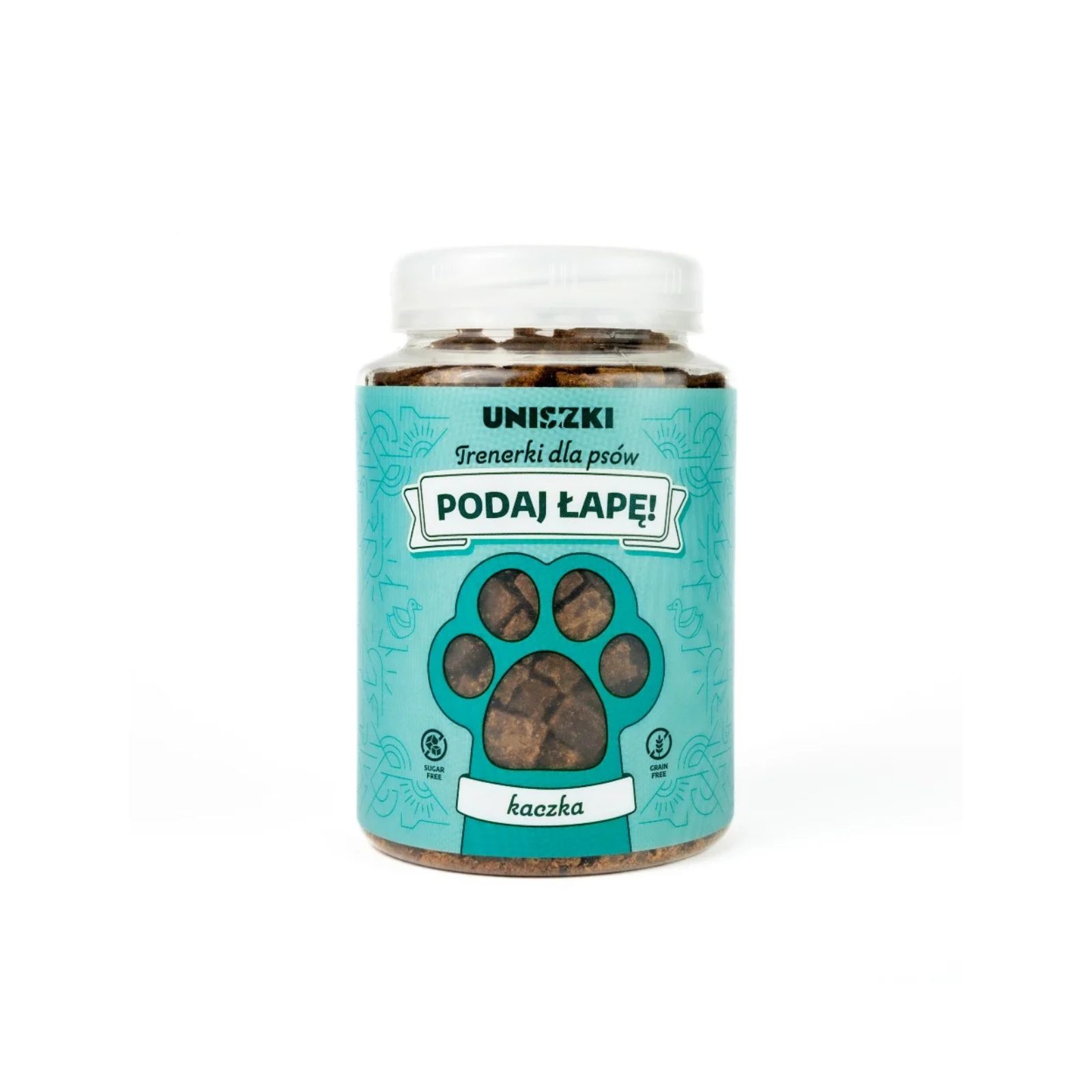 Uniszki Trenerki kaczka przysmak treningowy dla psów 150g