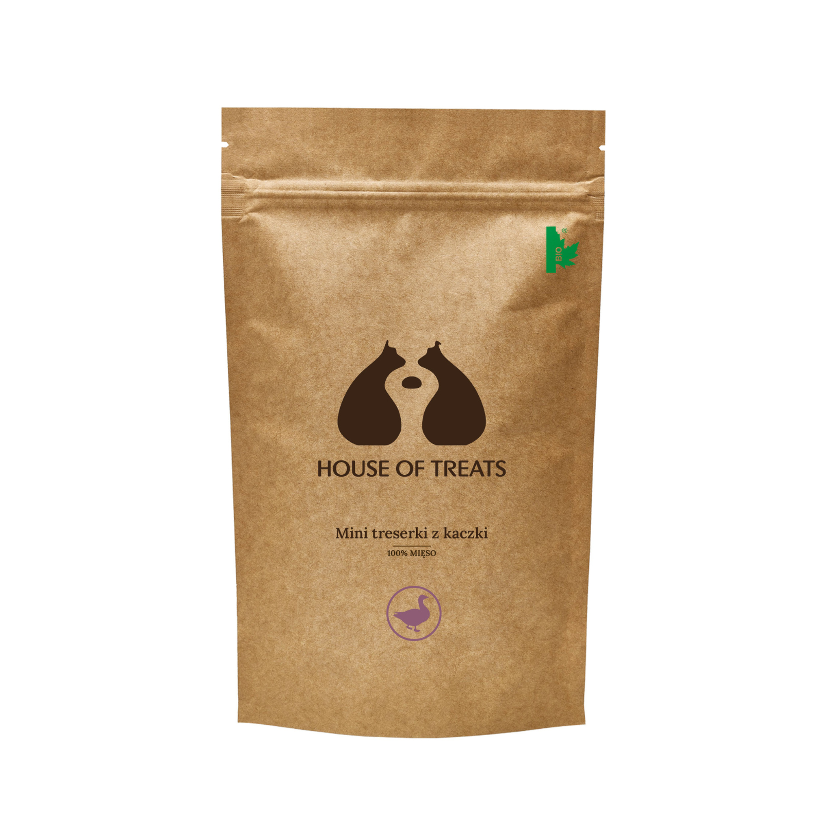 House of Treats Mini treserki z kaczki dla psów i kotów 120g
