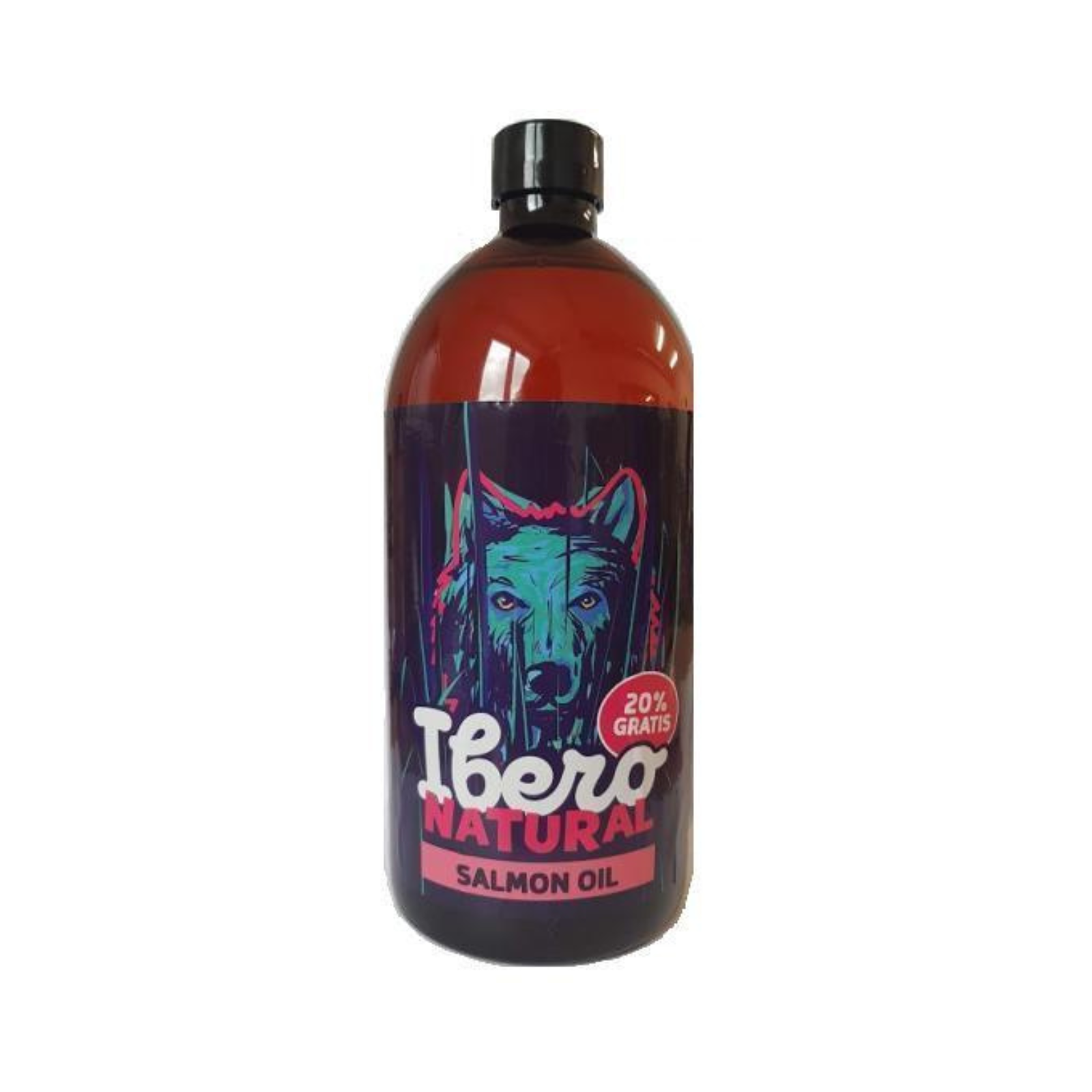 Ibero Naturalny olej z łososia - 830ml + 170ml GRATIS!