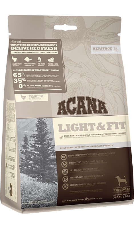 Acana Light & Fit Dog 340g