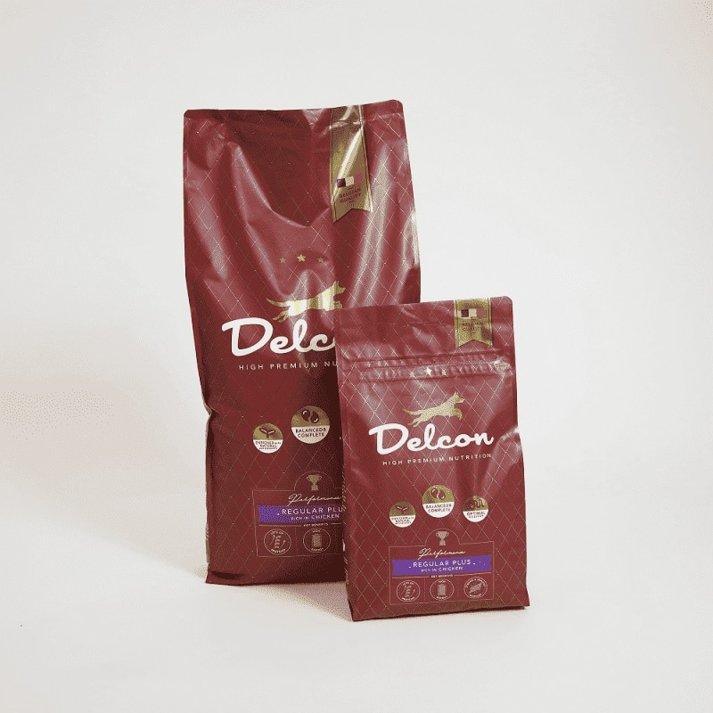 Delcon regular plus rich in chicken karma dla psa 12kg - 12 kg