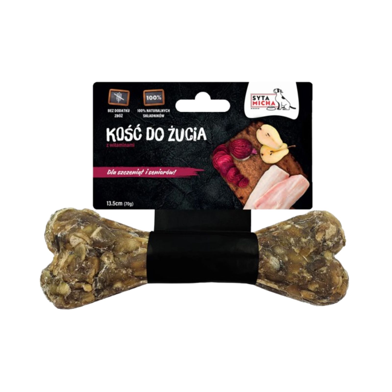 Syta Micha Kość do żucia dla szczeniąt i psich seniorów 13,5cm