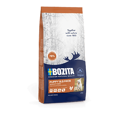 Bozita Puppy&Junior  Wheat Free 2kg  bez pszenicy 