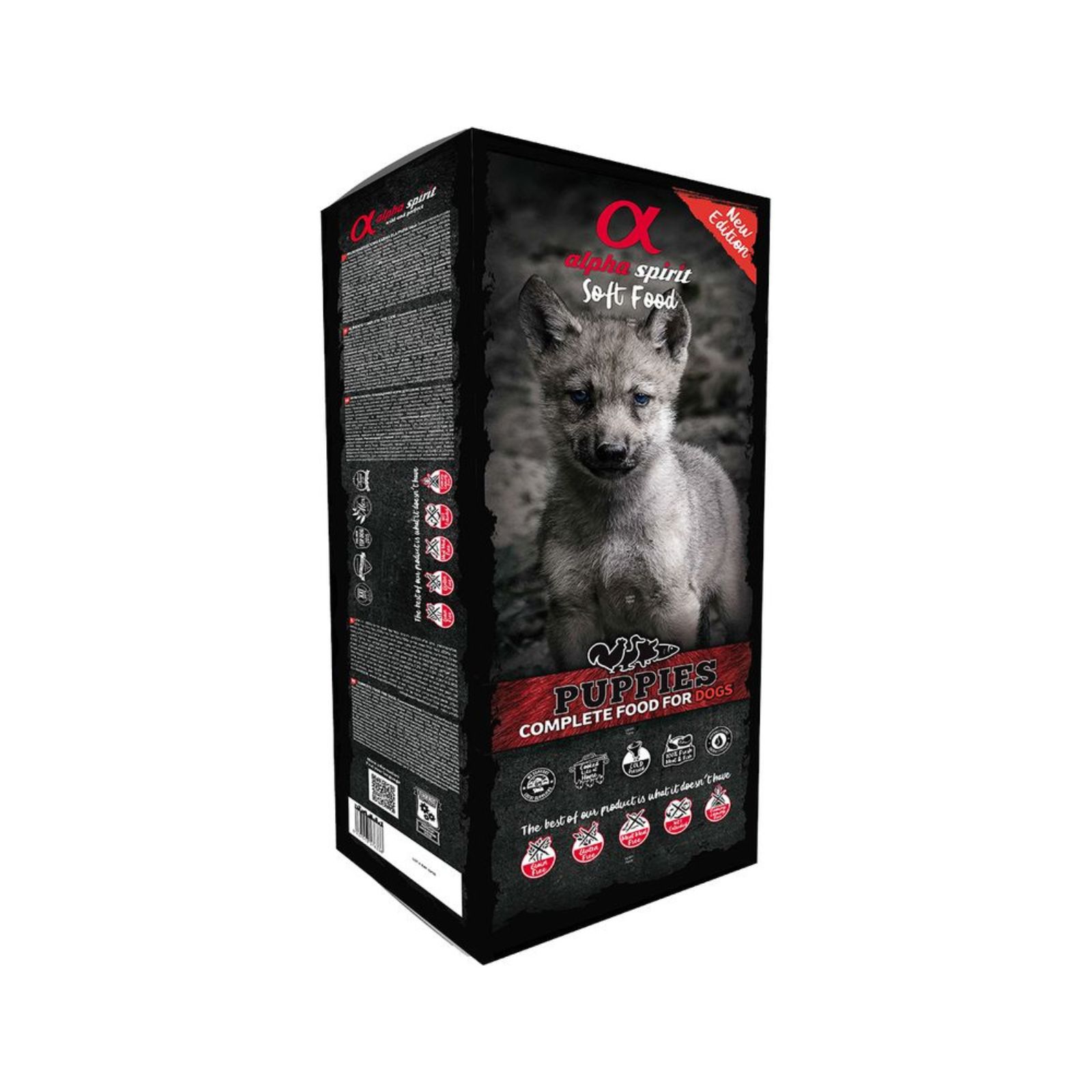 Alpha Spirit Semi-Moist Complete Puppies Bezzbożowa karma półwilgotna dla szczeniąt 9kg