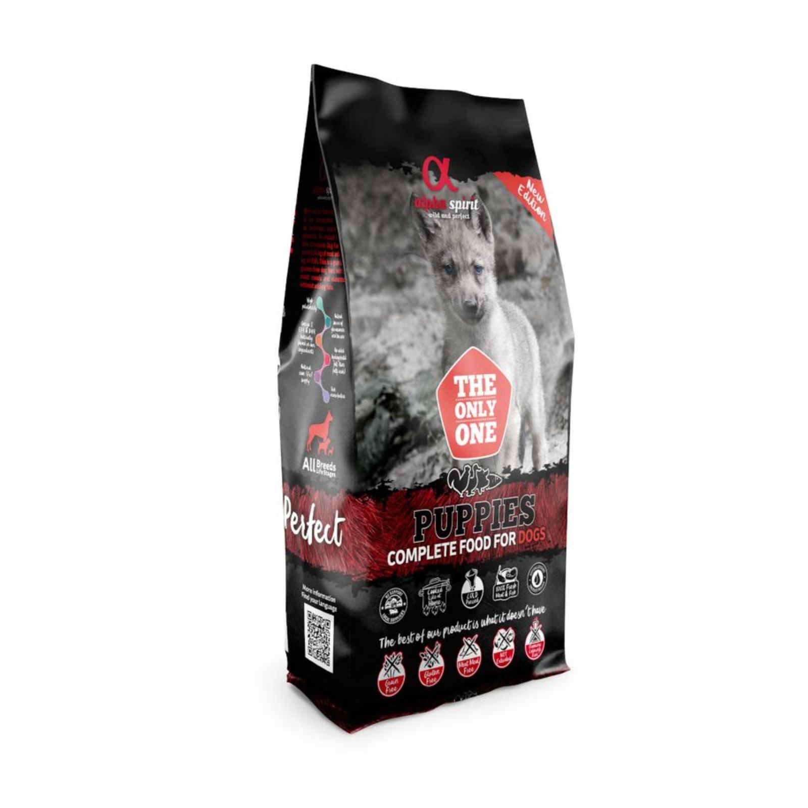 Alpha Spirit The Only One Puppies Bezzbożowa karma sucha dla szczeniąt 12kg