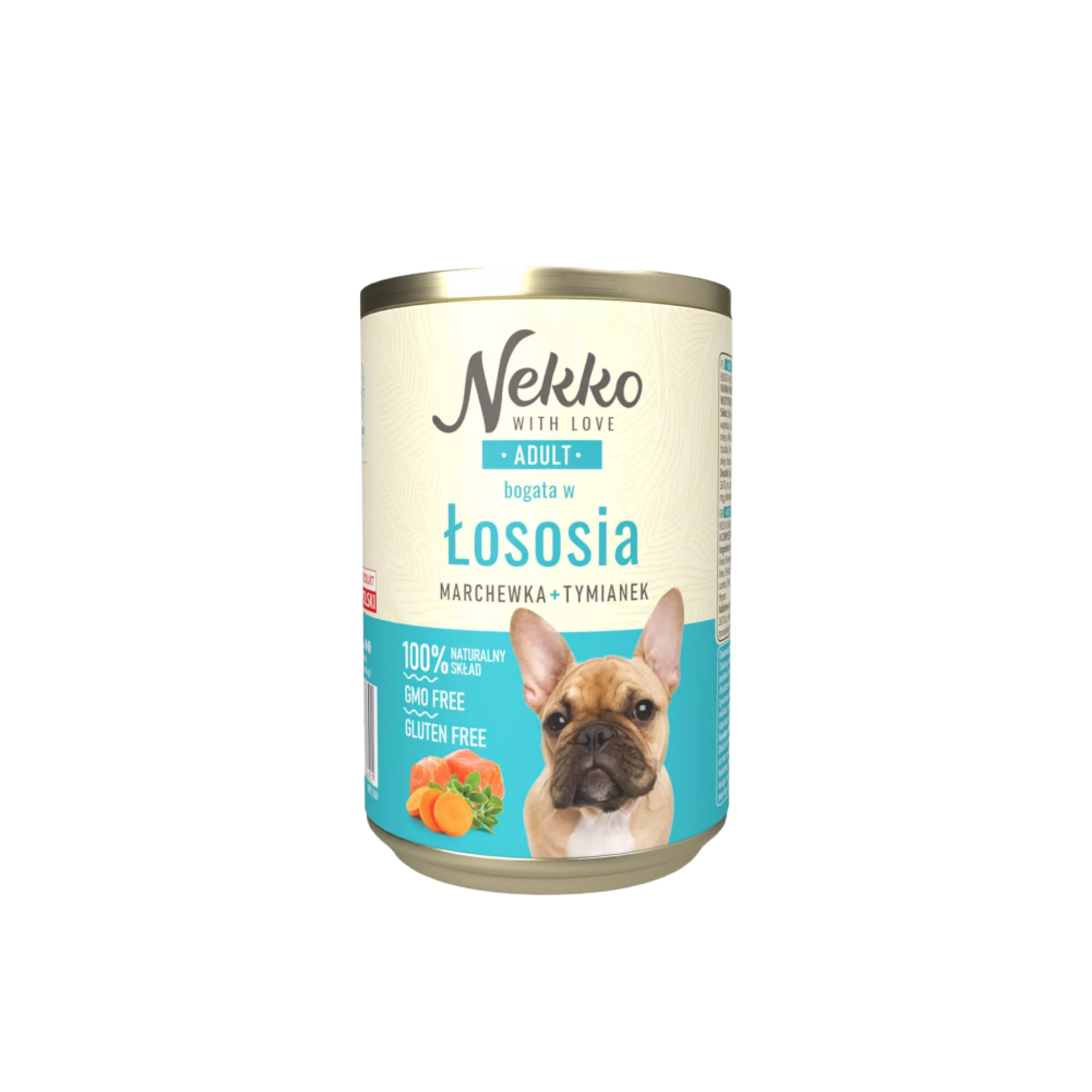 NEKKO Adult Łosoś, marchewka, tymianek 400 g