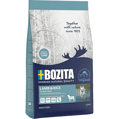 Bozita Lamb&Rice Wheat Free 3,5kg - jagnięcina i ryż bez pszenicy   
