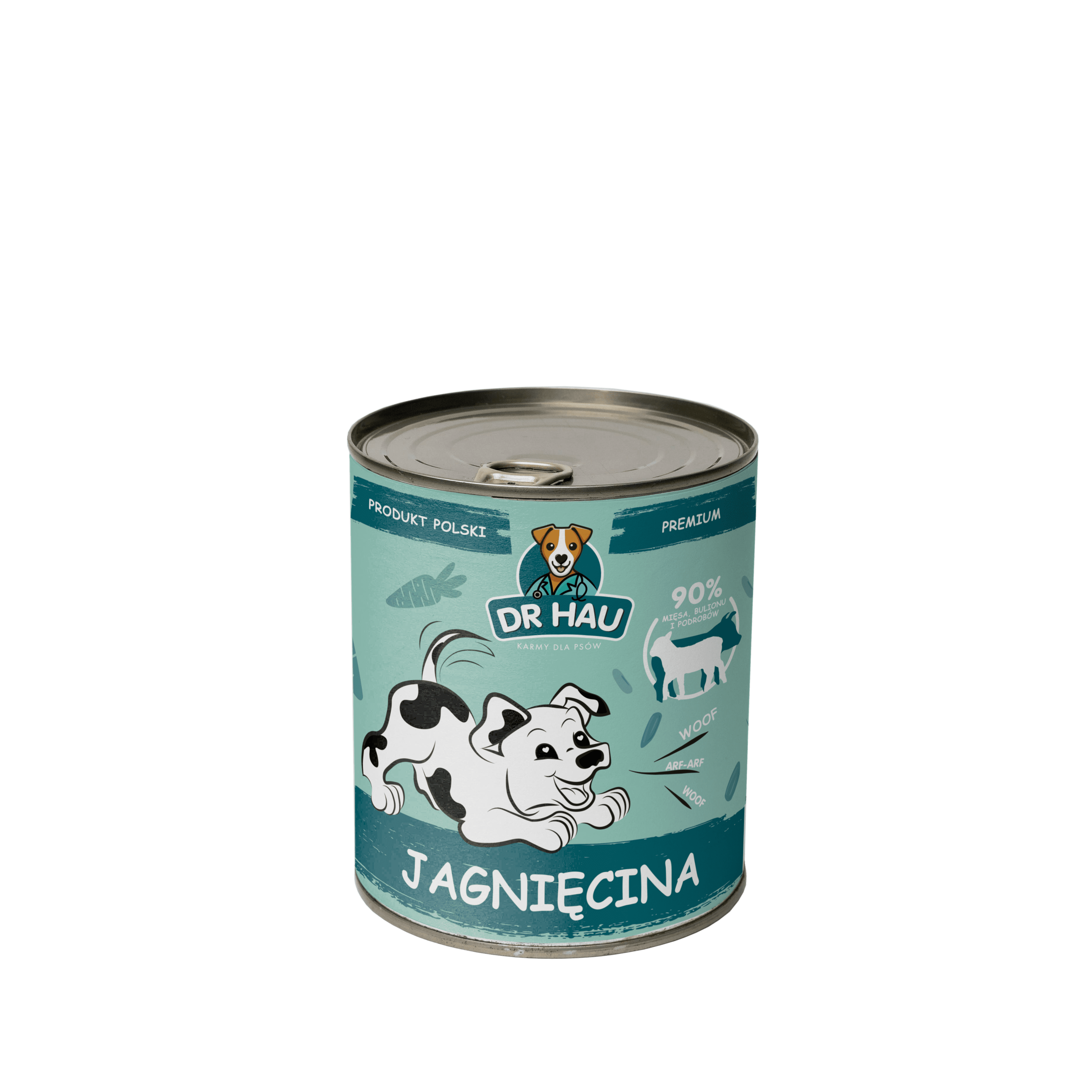 DR HAU Jagnięcina - karma mokra dla psów w każdym wieku 400g
