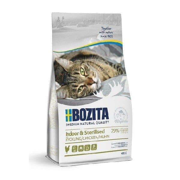 BOZITA Indoor & Sterilised z kurczakiem 400g 