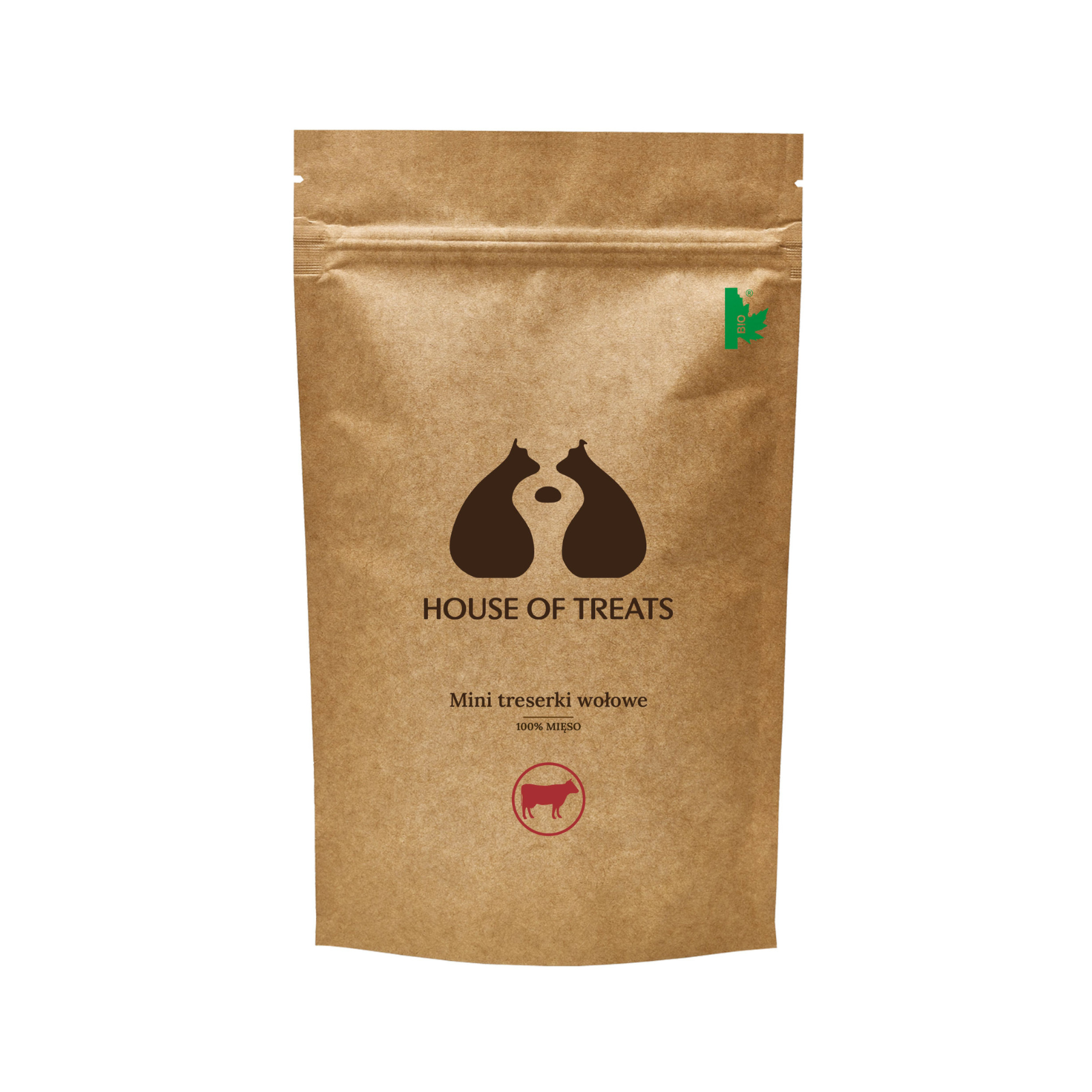 House of Treats Mini treserki wołowe dla psów i kotów 120g