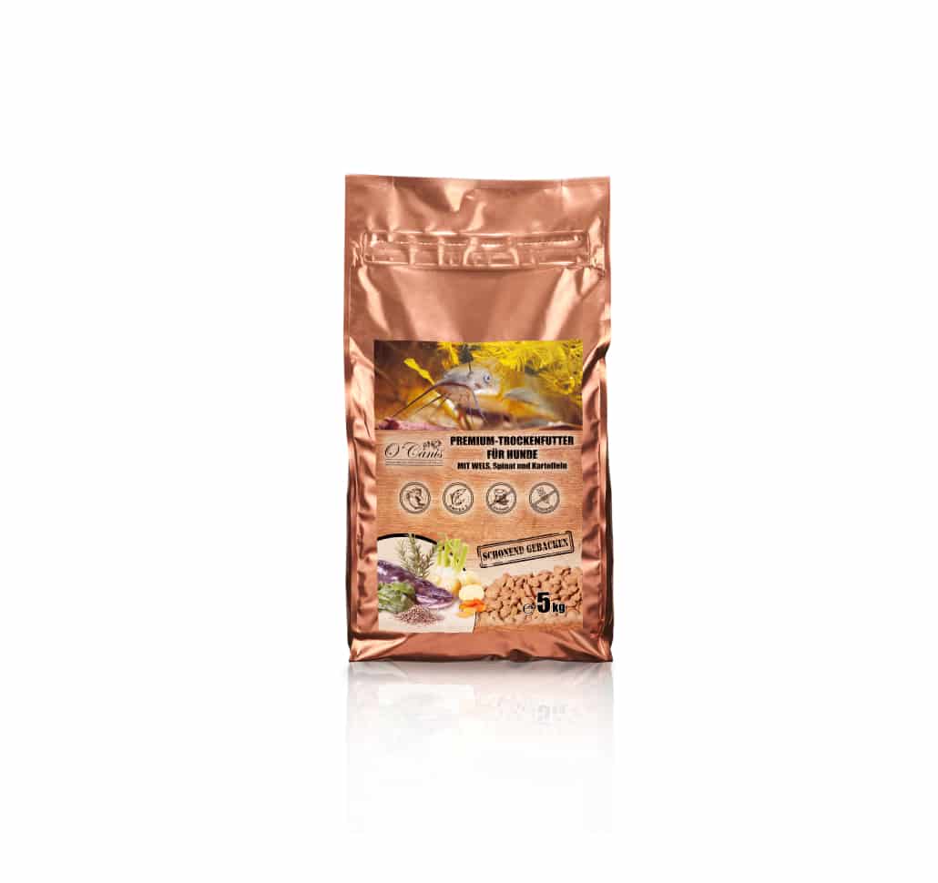 O'Canis karma pieczona z sumem, szpinakiem i ziemniakami 5kg 