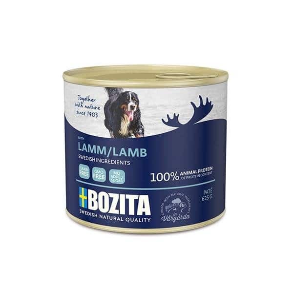 BOZITA Pate z Jagnięciną mokra karma dla psa w puszce 625g 